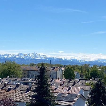 Penthouse Apartment Mit Alpenblick Friedrichshafen Dış mekan fotoğraf