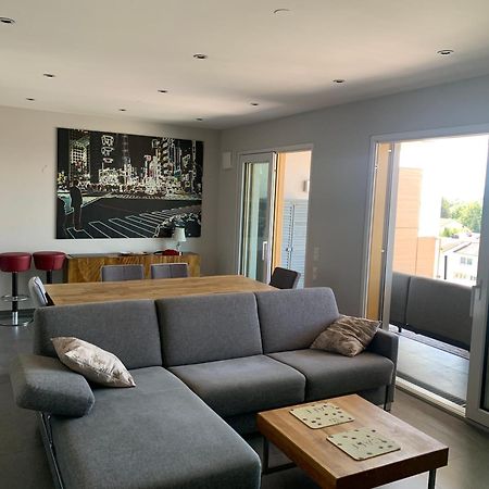 Penthouse Apartment Mit Alpenblick Friedrichshafen Dış mekan fotoğraf